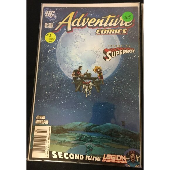 DC Comics Mixed Lot of 8 Adventure Comics & Blackest Night Circa 2008-2010 - Picture 3 of 10